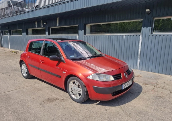 Renault Megane cena 3999 przebieg: 270000, rok produkcji 2004 z Lidzbark małe 79